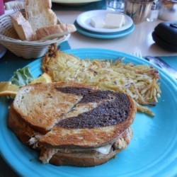 Tuna Melt on Rye - The Cottage Restaurant